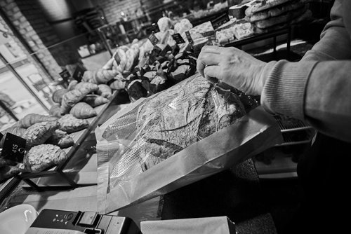 Italian pastries, focaccia, ciabatta