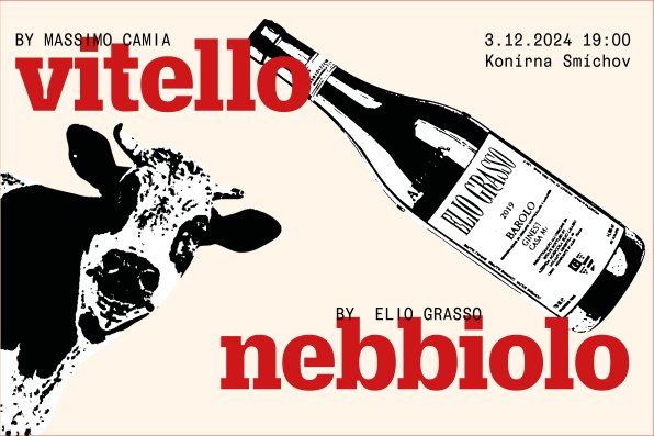 Tematická večeře Vitello & Nebbiolo, Massimo Camia, the italians..