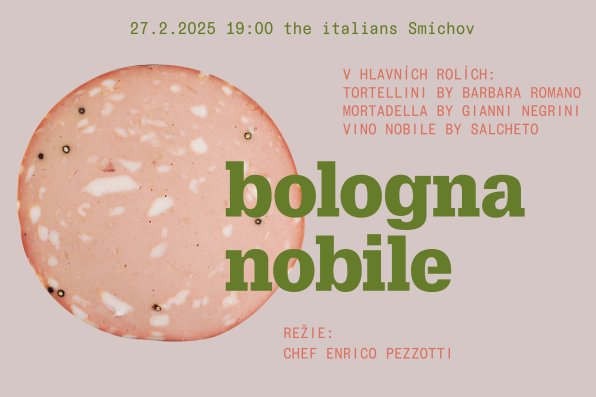 Bologna Nobile, tematická večeře, the italians