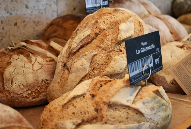 La Ghiandaia, next generation bread, non-modified varieties