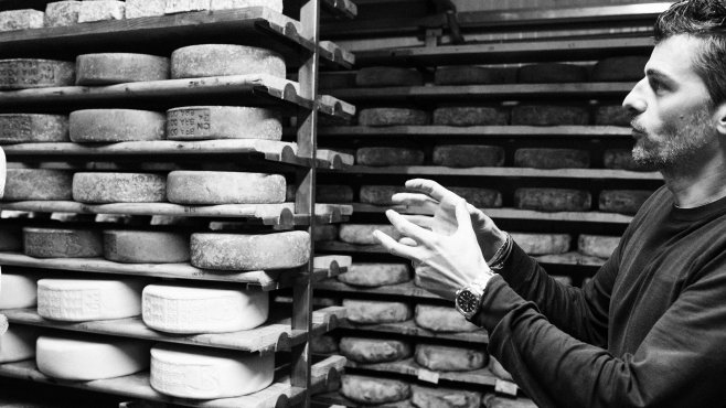 Tino paiolo, castelmagno, toma piemontese, sýry, piemonte