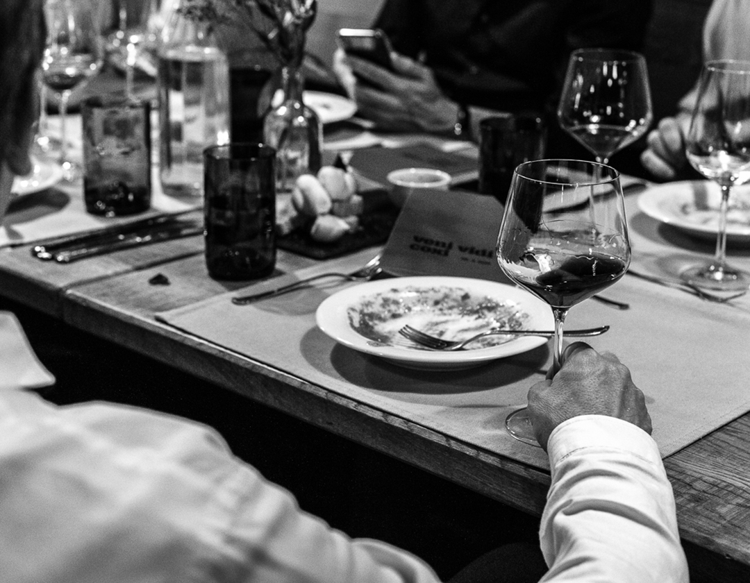 tematická večeře, italská kuchyně, víno